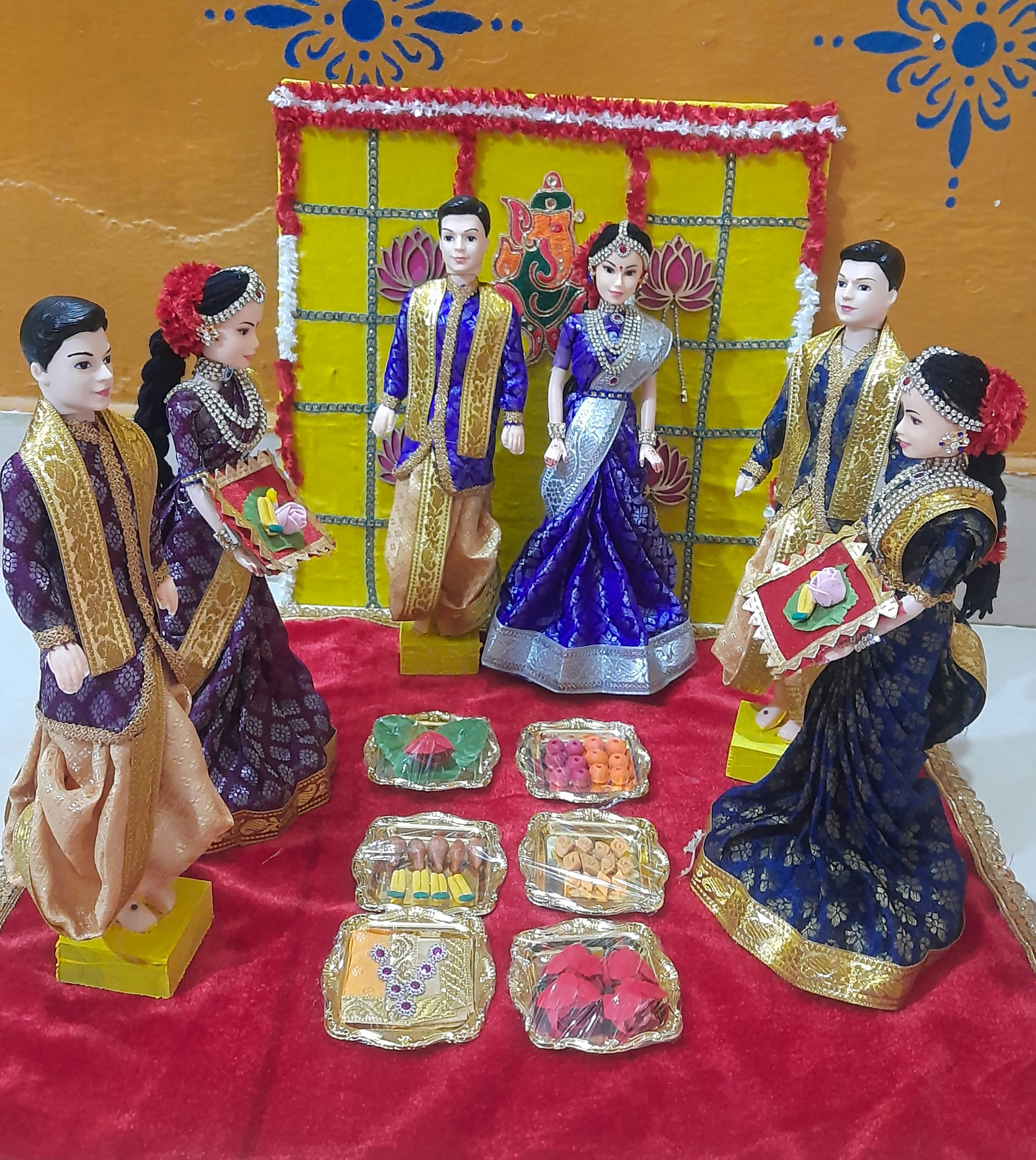 Bridal Lakshmi Doll