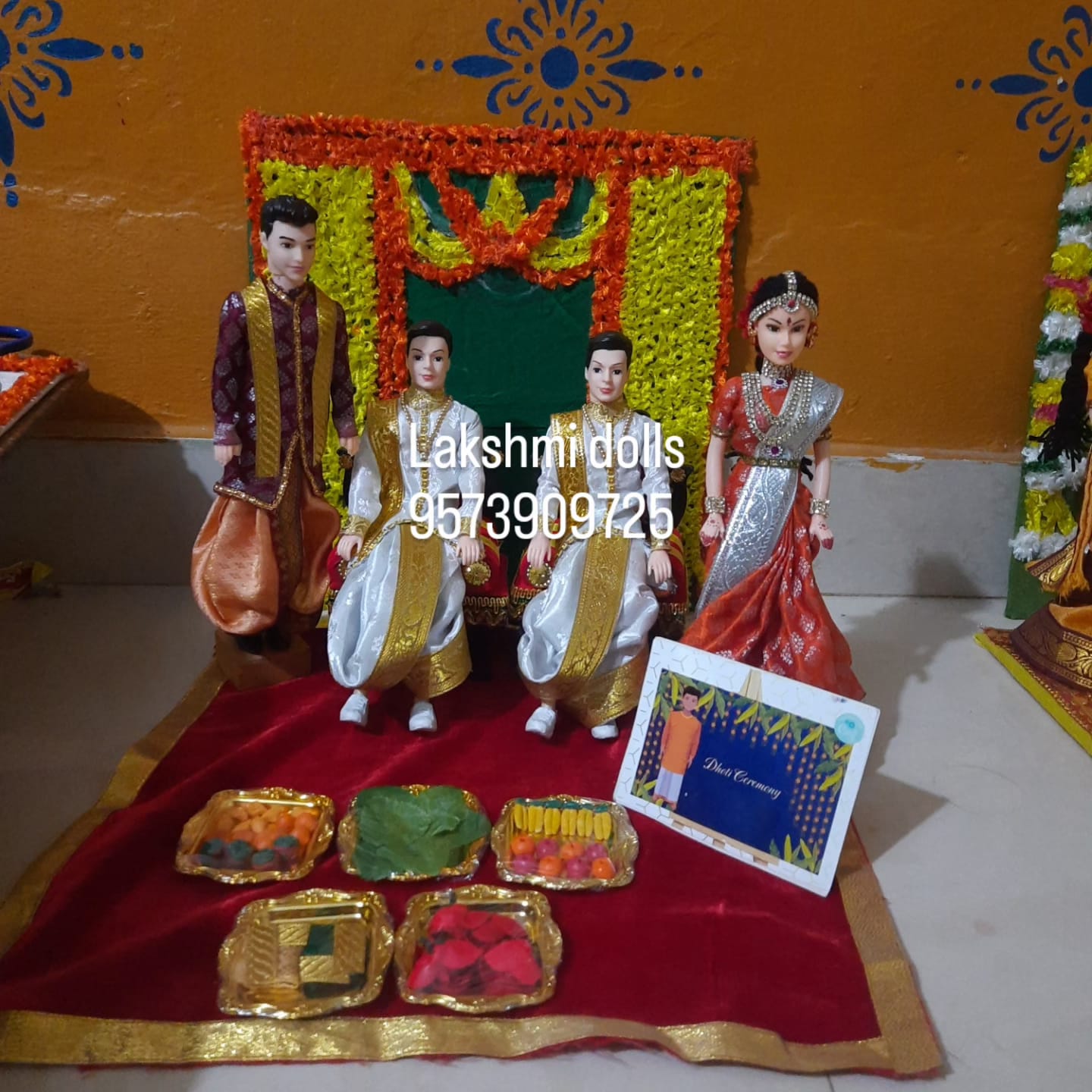 Lakshmi Dolls Craftsmanship